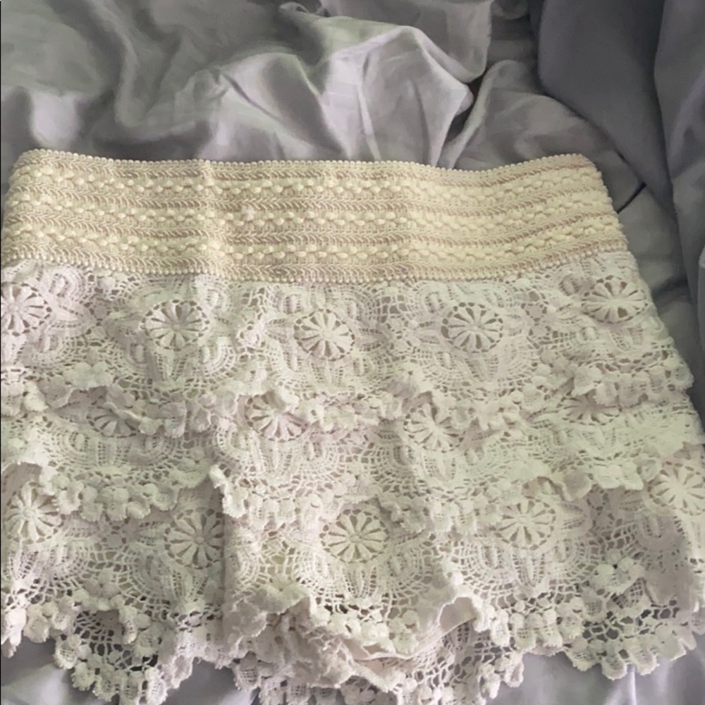 Forever 21, lacy shorts.